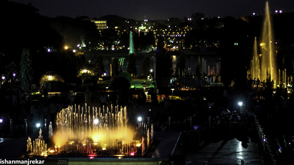 The Gardens at Night. Photo by Ishan Manjrekar