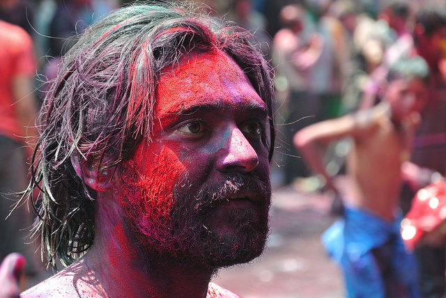 Drenched in Paint. Photo Credit: Julian Correa