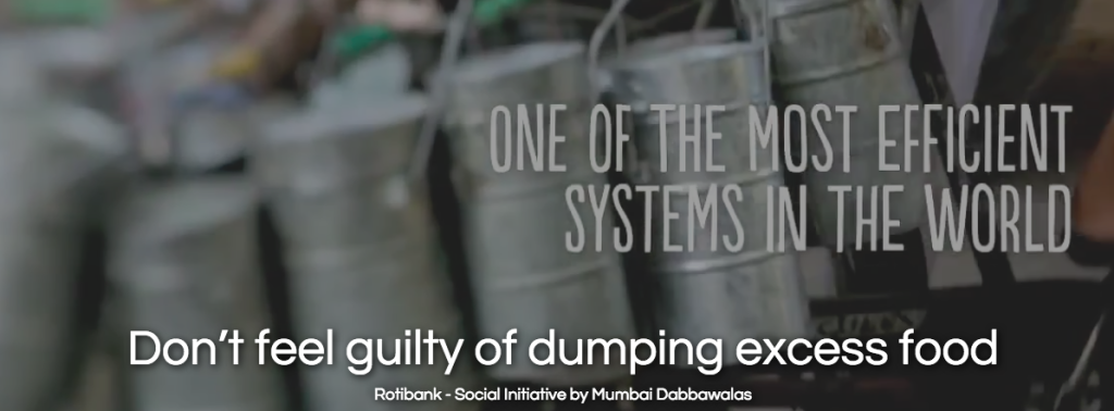 Don't Dump the Food! Photo Credit: Roti Bank