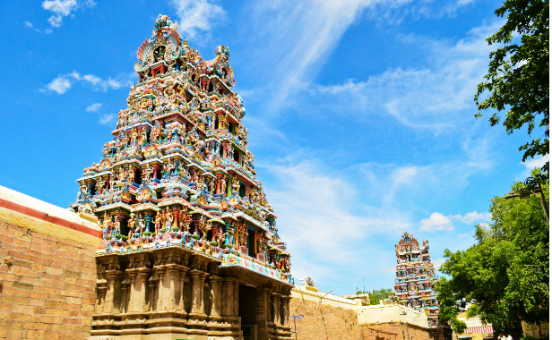 most spectacular temple in Southern India