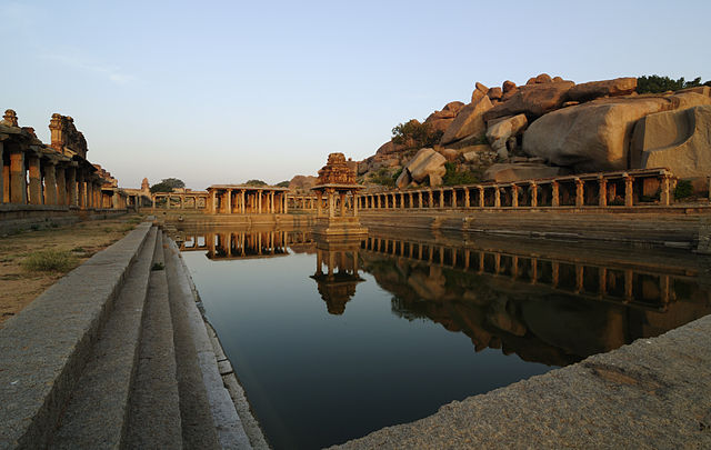 ruins of Hampi Indian adventure rally